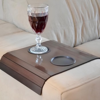 PORTA COPOS PARA SOFA COM SUPORTE