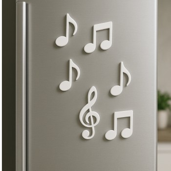 ÍMÁS DE GELADEIRA NOTAS MUSICAIS ZH2417