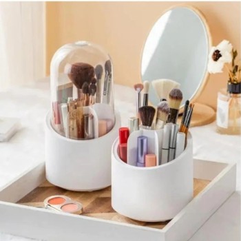 PORTA PINCEL DE MAQUIAGEM GIRATORIO 360° REF8912