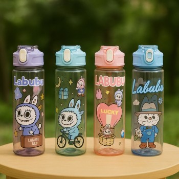 GARRAFA PLÁSTICA INFANTIL LABUBU GR2839