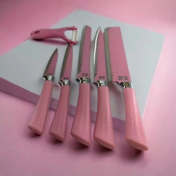 KIT FACAS 6PÇS XDX12216 XDX122219 XDX12215