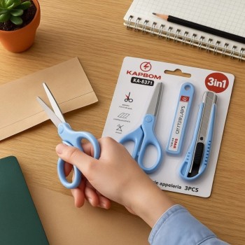 CONJUNTO DE PAPELARIA 3 PÇS - KA6371