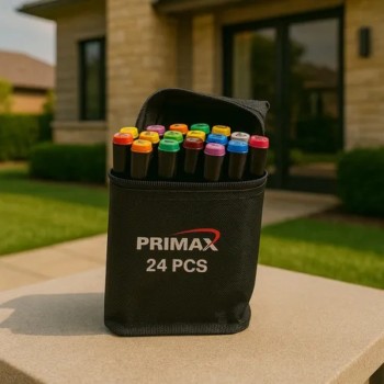 KIT CANETINHA MARCA TEXTO 24 CORES