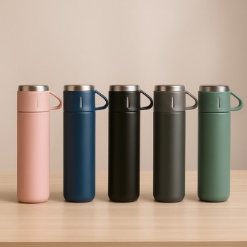 KIT GARRAFA VACUUM 3 XICARAS 