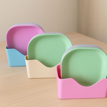 KIT DE PRATOS COLORIDOS 10PÇS HU89173