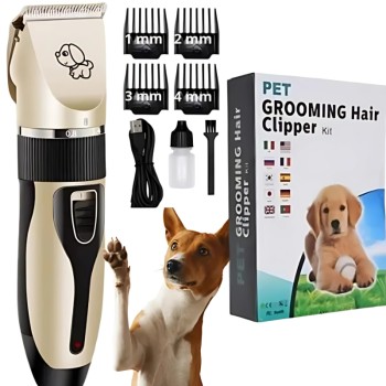 KIT DE MÁQUINA DE CORTAR PELOS PARA PET GROOMING KA6401