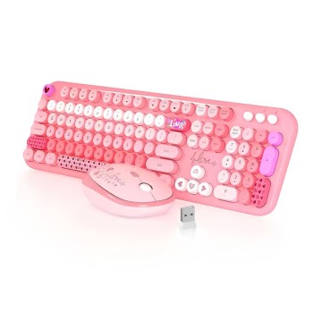TECLADO E MOUSE LOVELY NO 40038344