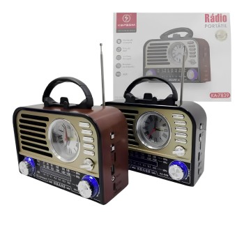 RADIO PORTATIL RECARREGAVEL KA7839