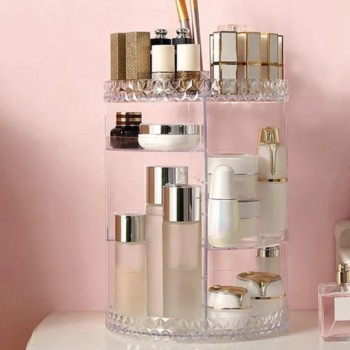 ORGANIZADOR DE MAQUIAGEM GIRATORIO 360° - BBG70207