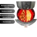 FORMA DE SILICONE PARA AIR FRYER COM DIVISORIA - SUP130