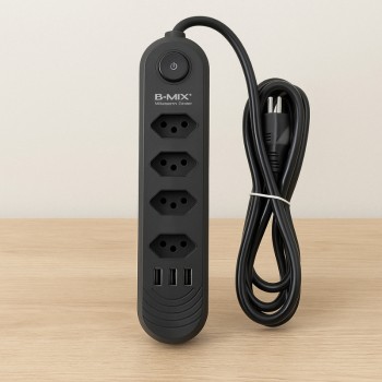 REGUA EXTENSAO 2M 4 TOMADA BM8694B