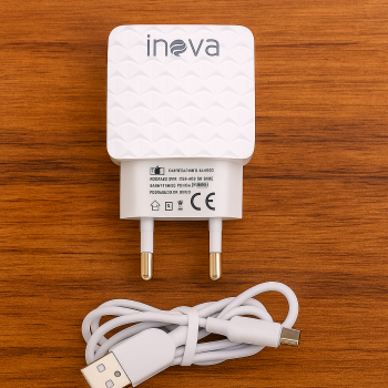 CARREGADOR COM DUAS PONTAS USB CAR5256C