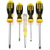 CONJUNTO COM 4 CHAVES DE FENDA PHILLIPS MAIS UM  TESTADOR DE VOLTAGEM BOM3119