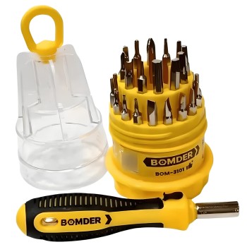 KIT COM 31 CHAVES DE PRECISAO BOM3123