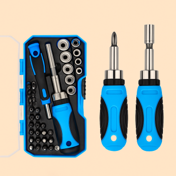 KIT DE CHAVES E SOQUETES 43PCS W10