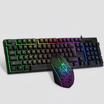 KIT TECLADO E MOUSE KB701