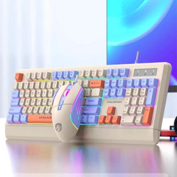 KIT TECLADO E MOUSE PARA JOGOS KB715
