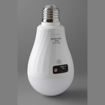 LAMPADA DE EMERGENCIA LED COM BATERIAS NTD157