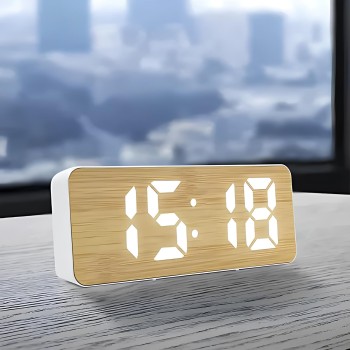 RELÓGIO DIGITAL MADEIRA REL623