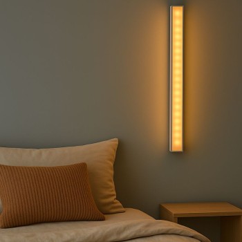 LED SENSOR GRANDE LUZ NOTURNA 50CM MM126