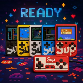 MINI GAME PORTATIL 400 JOGOS LEY239