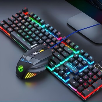 TECLADO GAMER SEMI MECANICO RGBBMT10