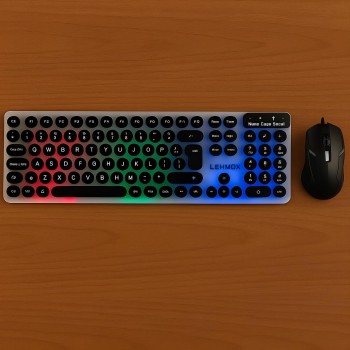TECLADO MODELO RGB LEY2075