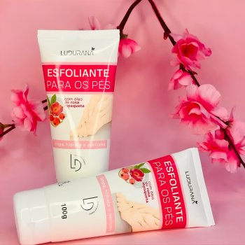 Esfolante para os pes Rosa Mosqueta BOX C/6 Un Ludurana