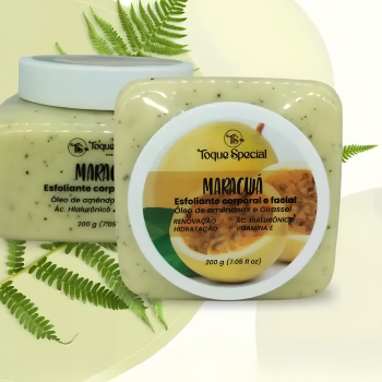 Esfoliante Corporal e Facial Maracuja Caixa C/24 Un Toque Special