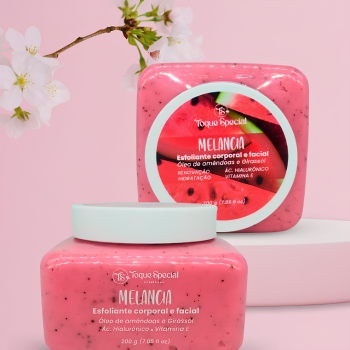 Esfoliante Corporal e Facial Melancia Caixa C/24 Un Toque Special