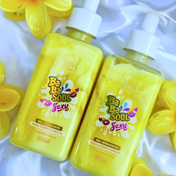 Gel Hidratante Algodão Doce Caixa C/24 Un Babasoul