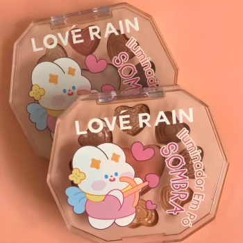 Iluminador em Po e Sombra BOX C/12 Unidades Love Rain