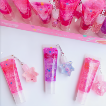 Lip Gloss Shine Com Pingente BOX C/24 Un Amor Anjo