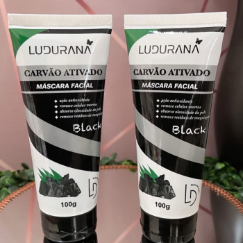 Mascara Facial Carvao Ativado BOX C/9 Un Ludurana