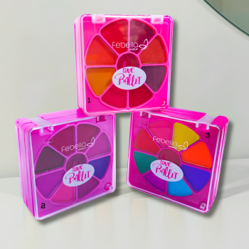 Kit Sombra Tonalidade 21 tonalidades BOX C/12 Un Febella