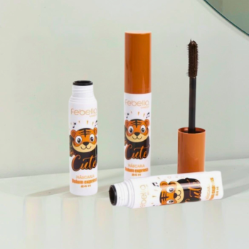Mascara de Cilios Cute Tiger Marrom BOX C/12 Un Febella