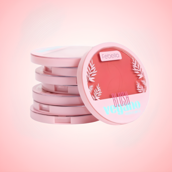 Paleta de Pó Facial Blush Vegano Perfeito Matte  BOX C/24 Un Febella