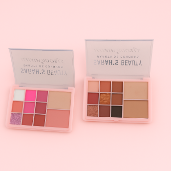  Paleta de Sombras e Iluminadores BOX C/24 Un Sarah's Beauty