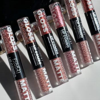  Lip Gloss e Batom Liquido BOX C/24 Un Pink 21