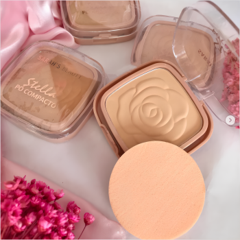  Pó Compacto BOX C/24 Un Sarah´s Beauty