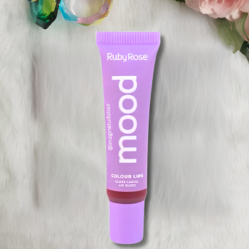 Gloss Labial Mood BOX C/12 Un Ruby Rose