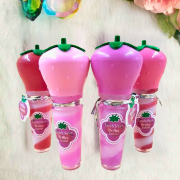 Brilho labial Morango BOX C/24 Un Lua e Neve