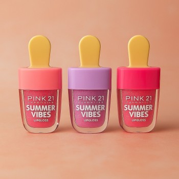 Lip Gloss Sorvete BOX C/24 Un Pink 21