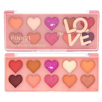 Paleta de Sombras BOX C/24 Un Pink 21