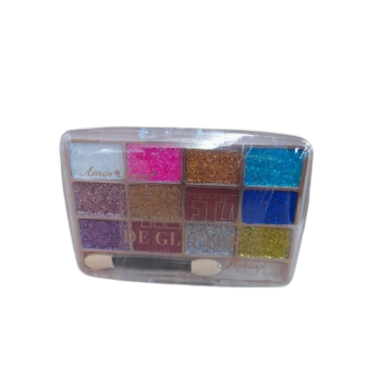 Paleta em Glitter Alta Pigmentação BOX C/12 Un Amor Anjo