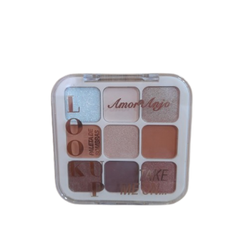 Paleta De Sombras Com 9 Cores BOX C/24 Un Amor Anjo