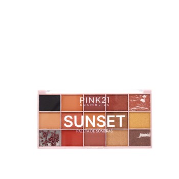Paleta de Sombras Sunset BOX C/24 Un Pink 21