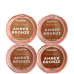 Compacto Matte Amber Bronze BOX C/24 Un Ruby Rose