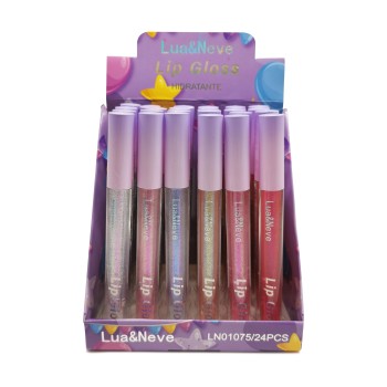 Lip Gloss Hidratante BOX C/24 Un Lua e Neve