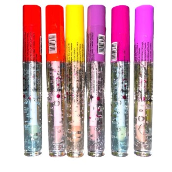 Lip Gloss Frutas BOX C/36 Un Lua e Neve